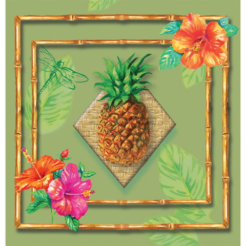 Tahiti Tropics Plastic Tablecover