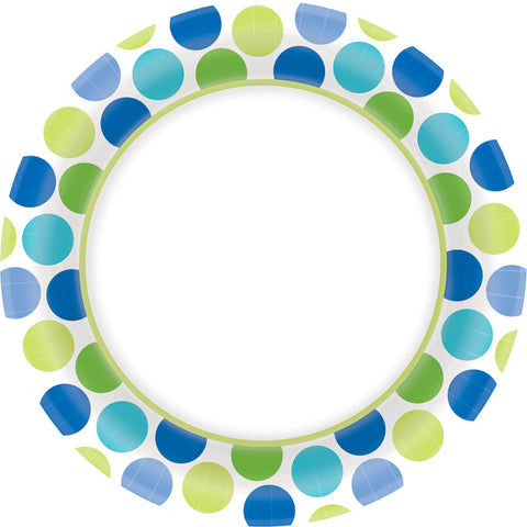 Cool Dots Dinner Plates (40ct)