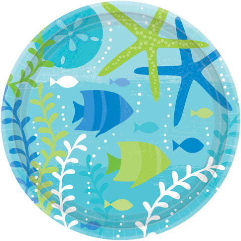 Summer Sea Dinner Plates (18ct)