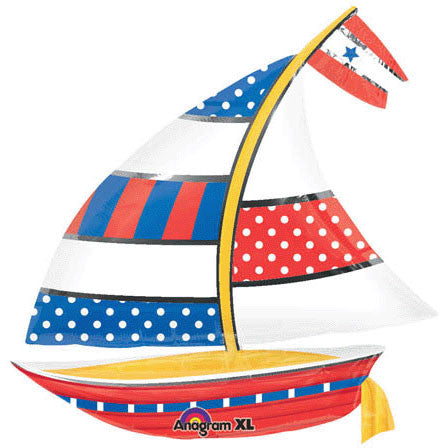 Nautical Sailboat Super Shape