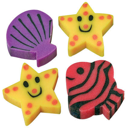 MINI TROPICAL FISH ERASERS (Sold by Gross)