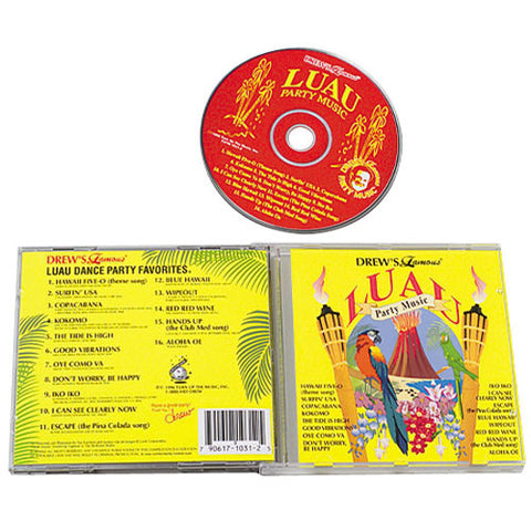 Luau Party Music CD
