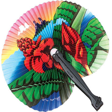 Luau Folding Fans