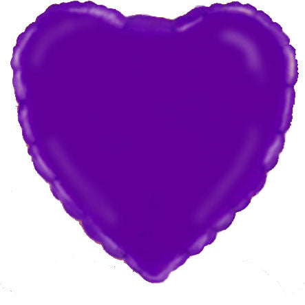 18" Purple Heart Foil Balloon