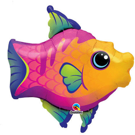 32" Fanciful Fish Shape Flat