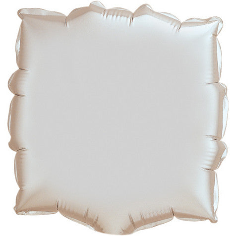 Mini Silver Square Foil Balloon