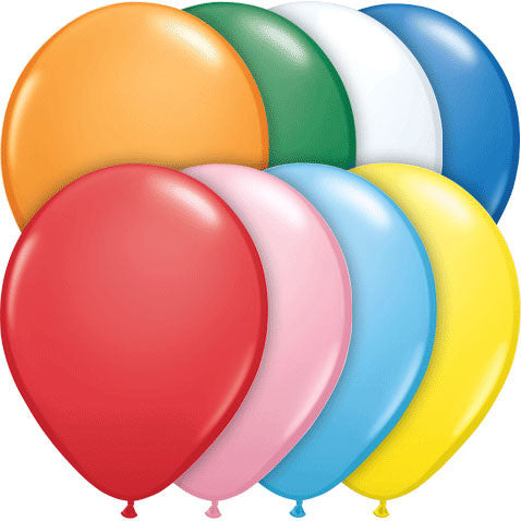 11" Asstorted Latex Balloons Party Pack (48 ct)