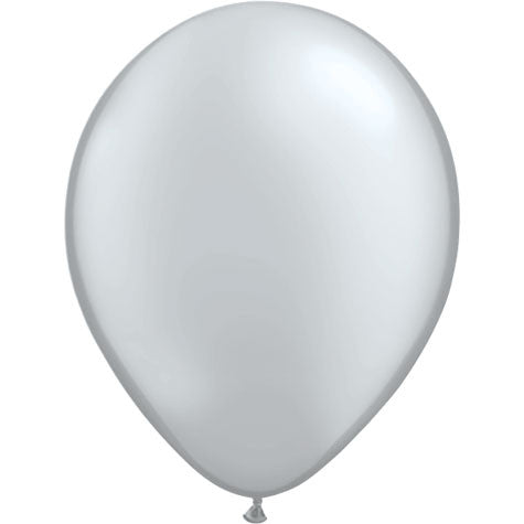 11" Silver Latex Balloons Party Pack (48 ct)