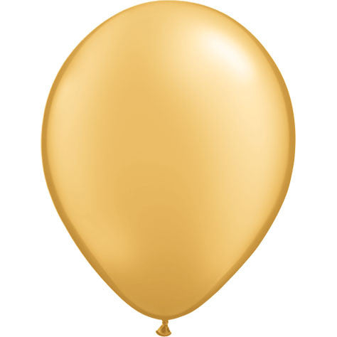11" Gold Latex Balloons Party Pack (48 ct)