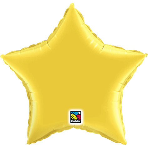 20" Metallic Gold Star Foil Balloon