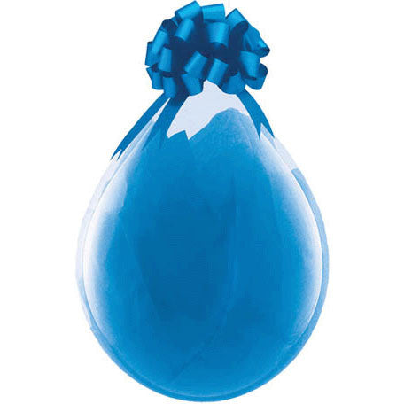Qualatex 18" Diamond Clear Stuffing Latex Balloons (25 ct)