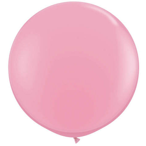 3' Pink Latex Balloon